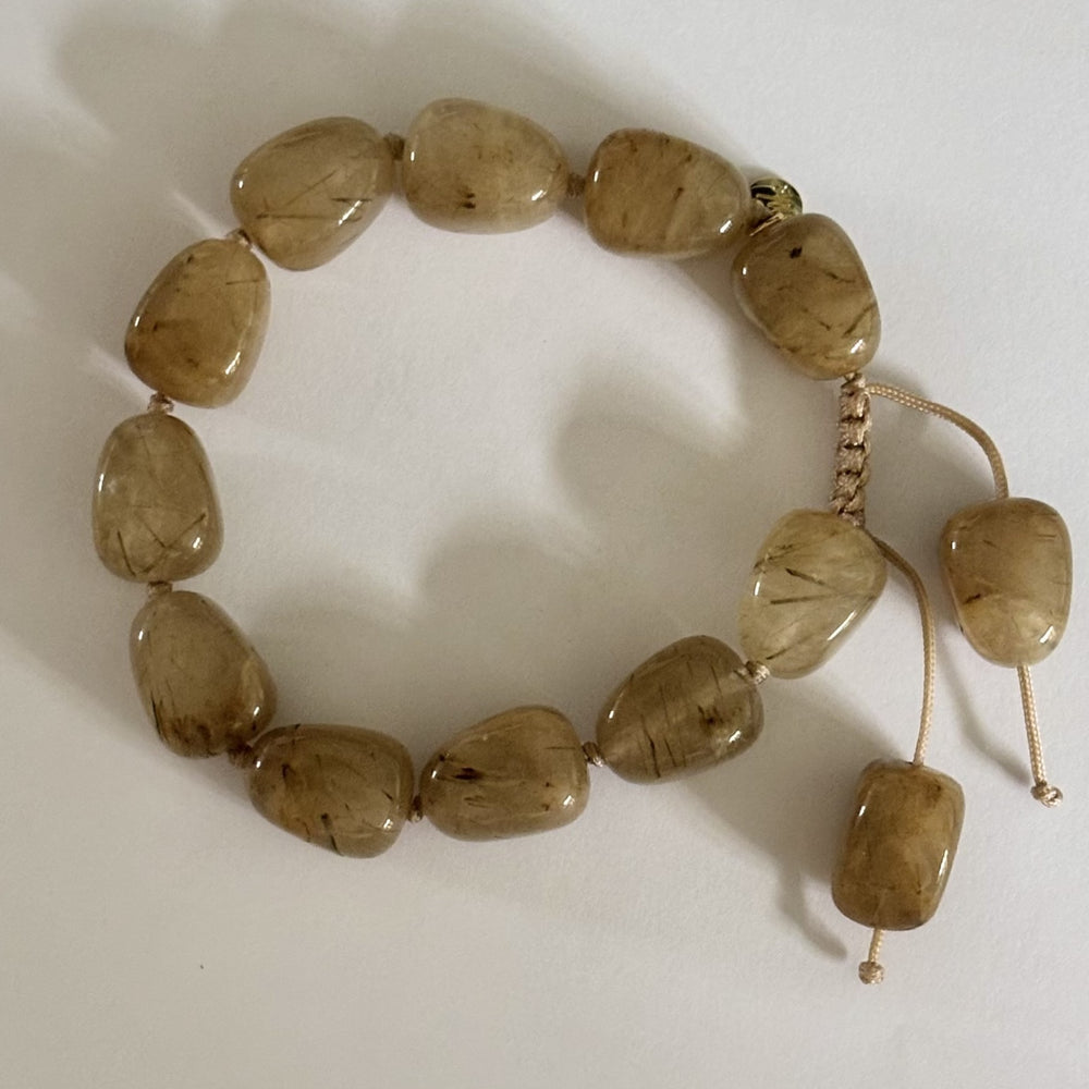Cassidey Bracelet - Golden Rutilated Quartz