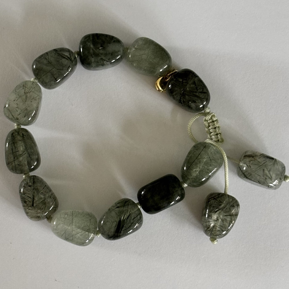 Cassidey Bracelet - Moss Agate