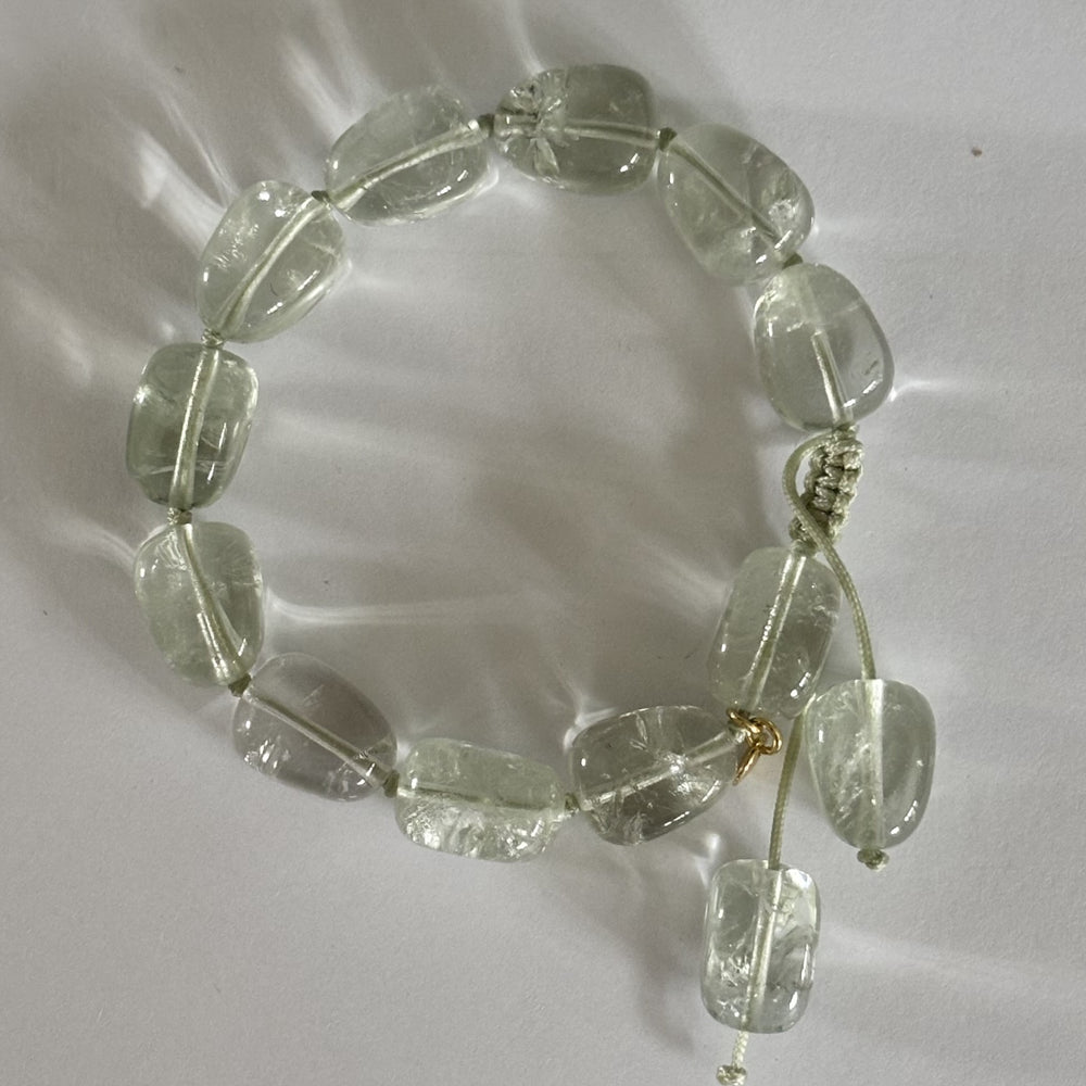 Cassidey Bracelet - Pale Green Fluorite