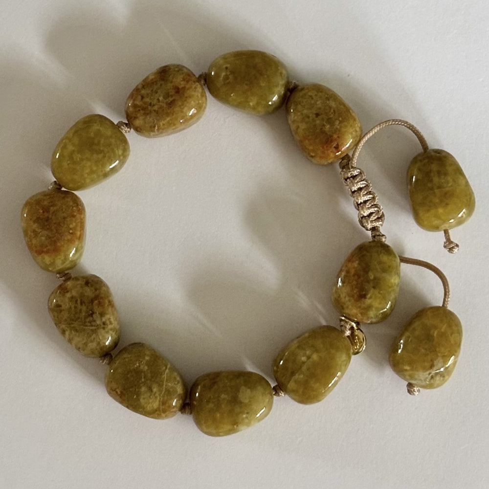 Cassidey Bracelet - Yellow Jasper