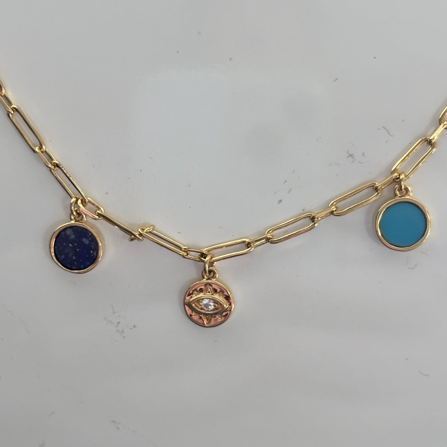 
                  
                    Sunray Discs Charm Necklace - NEW IN
                  
                