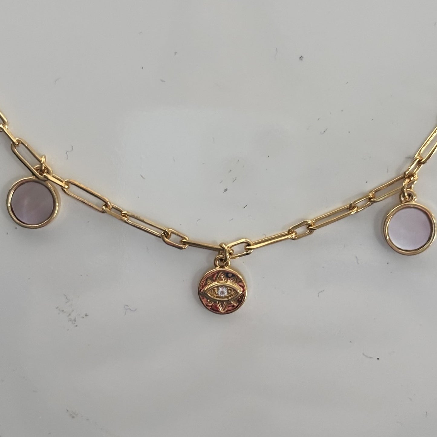 
                  
                    Sunray Discs Charm Necklace - NEW IN
                  
                