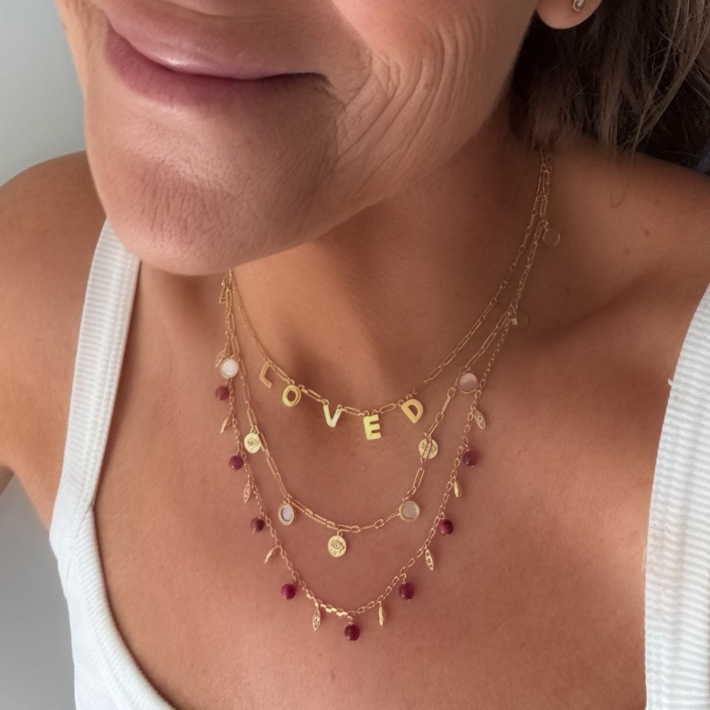 
                  
                    Sunray Discs Charm Necklace - NEW IN
                  
                